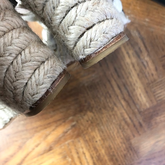 Salvatore Ferragamo Tie-Up Espadrilles Wedges - Picture 9 of 9